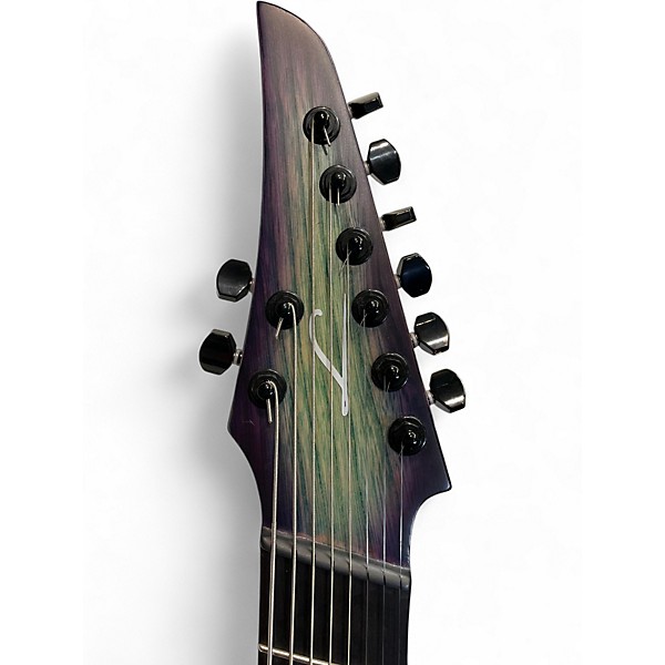 Used 2020s Legator N8FP Blue Burst Solid Body Electric Guitar