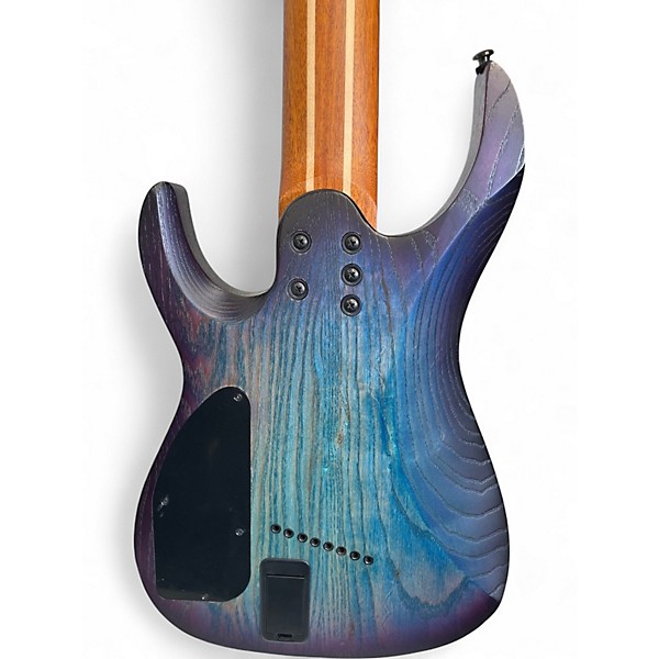 Used 2020s Legator N8FP Blue Burst Solid Body Electric Guitar