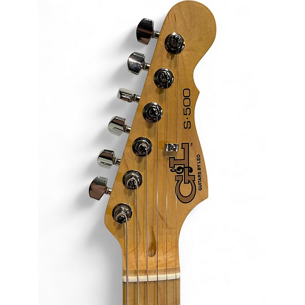Used G&L S500 Deluxe 2 Tone Sunburst Solid Body Electric Guitar