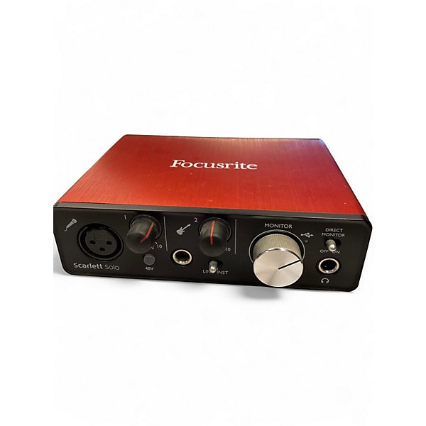 Used Focusrite Scarlett Solo Gen 2 Audio Interface