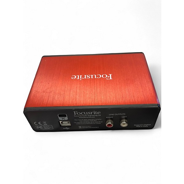 Used Focusrite Scarlett Solo Gen 2 Audio Interface