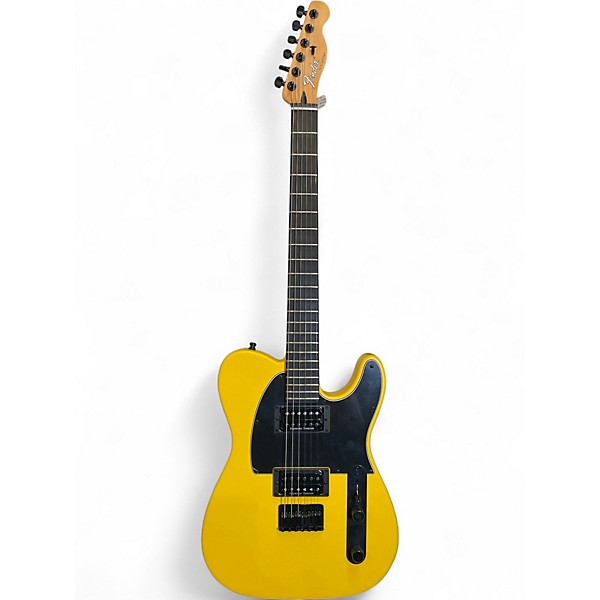 Used Fender Player II Advanced Telecaster HH Yellow Solid Body Electric Guitar