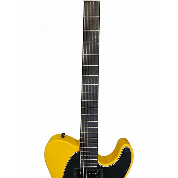 Used Fender Player II Advanced Telecaster HH Yellow Solid Body Electric Guitar