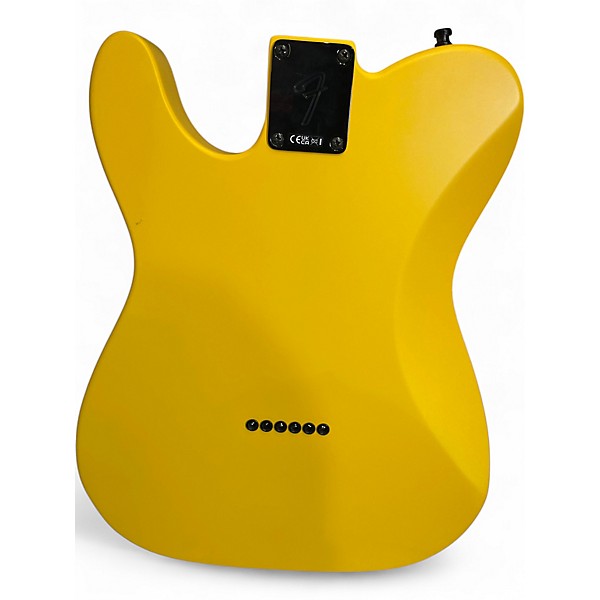 Used Fender Player II Advanced Telecaster HH Yellow Solid Body Electric Guitar