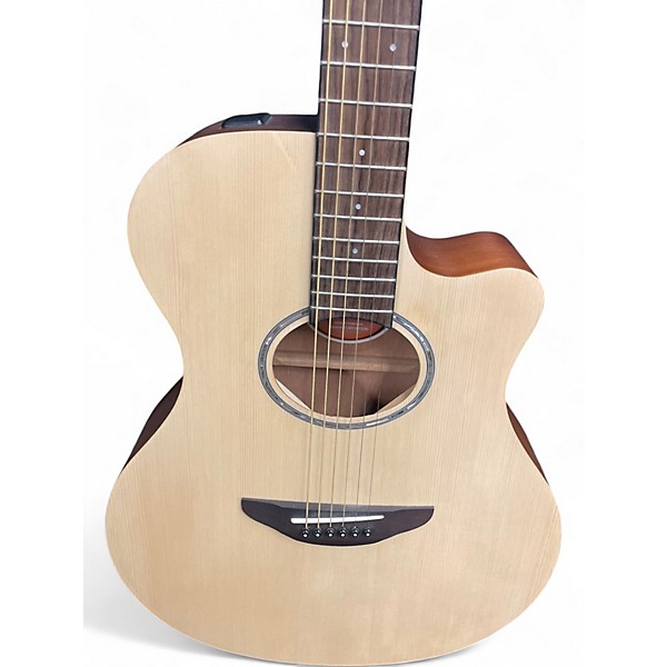 Used Yamaha APX600M Natural Solid Body Electric Guitar