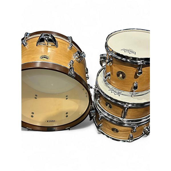 Used TAMA 4 Piece club jam Satin Blonde Drum Kit