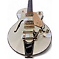 Used 2024 Gretsch Guitars Chris Rocha Broadkaster Jr Vintage White Hollow Body Electric Guitar