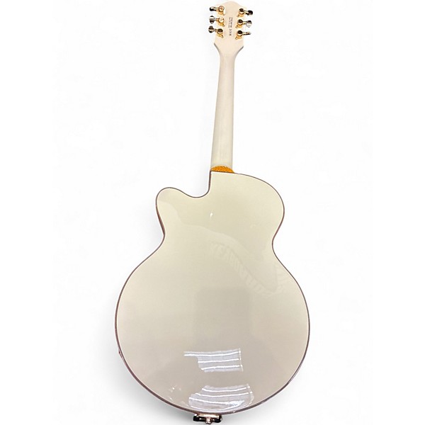 Used 2024 Gretsch Guitars Chris Rocha Broadkaster Jr Vintage White Hollow Body Electric Guitar