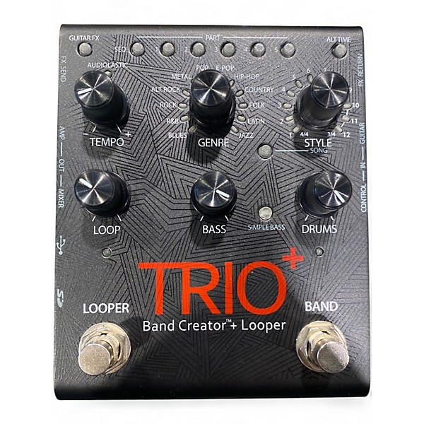 Used DigiTech Trio+ Band Creator Plus Looper Pedal