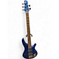 Used Ibanez SR885-MB Blue Electric Bass Guitar thumbnail