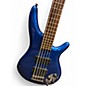 Used Ibanez SR885-MB Blue Electric Bass Guitar