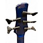 Used Ibanez SR885-MB Blue Electric Bass Guitar
