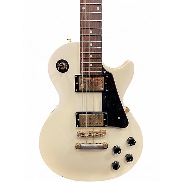 Used Epiphone Les Paul Studio White Solid Body Electric Guitar