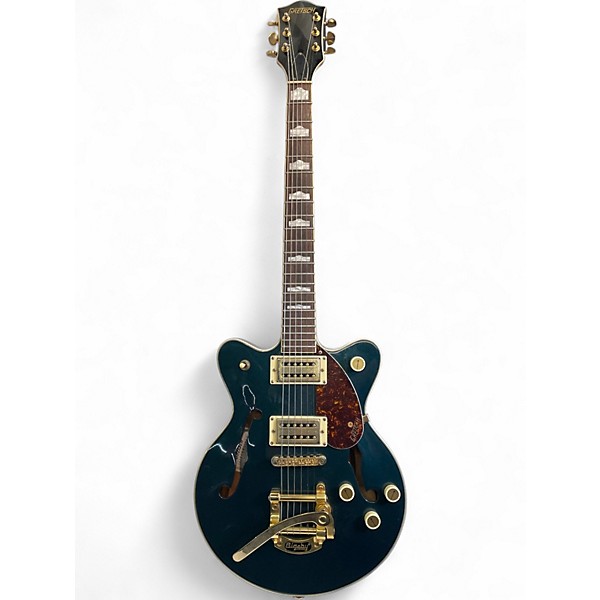 Used Gretsch Guitars G2627TG Metallic Green Hollow Body Electric Guitar