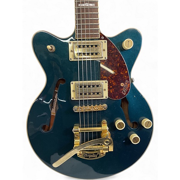 Used Gretsch Guitars G2627TG Metallic Green Hollow Body Electric Guitar