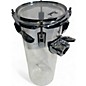 Used Pearl 6in CRYSTAL BEAT ROCKET TOM 6" X 15" Clear Drum