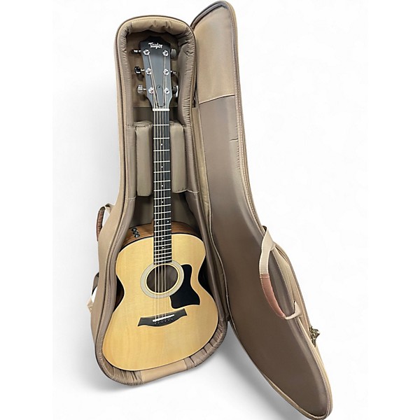 Used Taylor 114E Natural Acoustic Electric Guitar