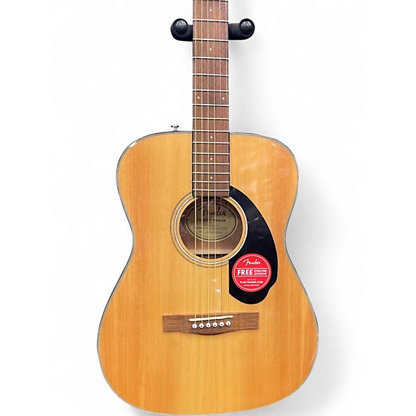 Used Fender CC60S concert Natural Acoustic Guitar