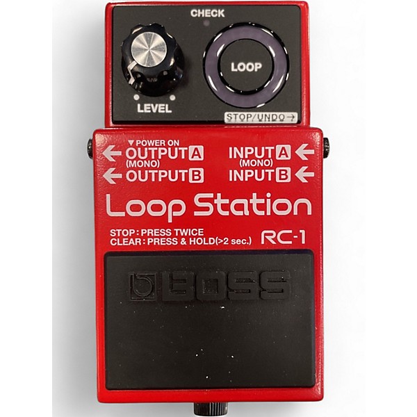 Used BOSS RC1 Loop Station Pedal