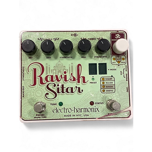 Used Electro-Harmonix Ravish Sitar Effect Pedal