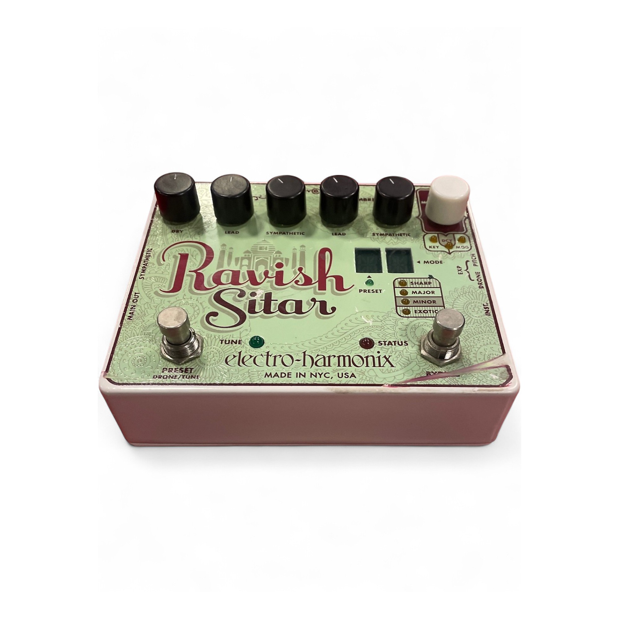 Used Electro-Harmonix Ravish Sitar Effect Pedal | Guitar Center