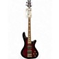 Used Schecter Guitar Research Stiletto Extreme 4 String Cherry Sunburst Electric Bass Guitar thumbnail