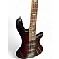 Used Schecter Guitar Research Stiletto Extreme 4 String Cherry Sunburst Electric Bass Guitar