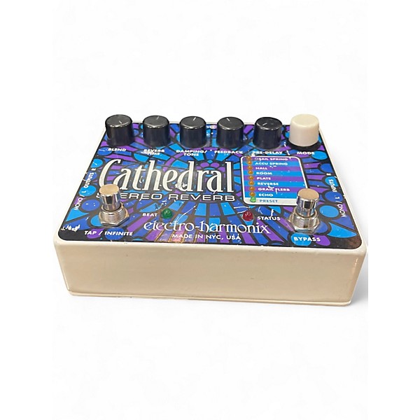 Used Electro-Harmonix Cathedral Stereo Reverb Effect Pedal