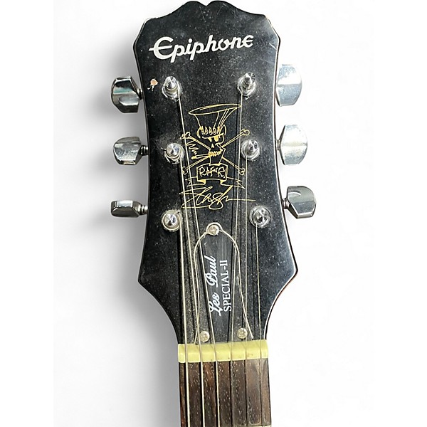 Used Epiphone Slash Special-II Les Paul Amber Solid Body Electric Guitar