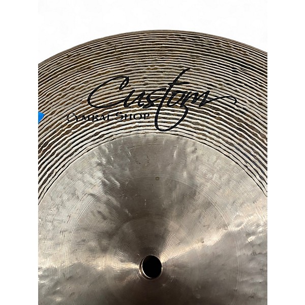 Used MEINL 14in CUSTOM CYMBAL SHOP HI HATS Cymbal