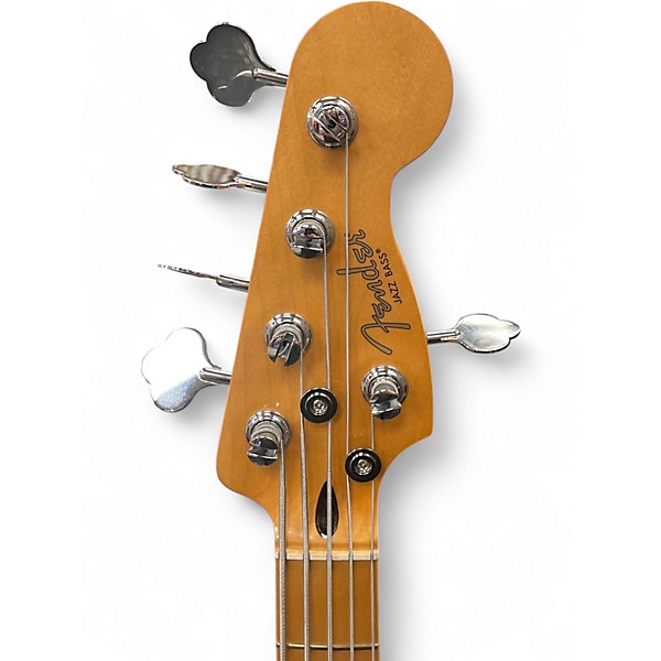 Used Fender PLAYER II MODIFIED JAZZ BASS V Olympic White Electric Bass Guitar