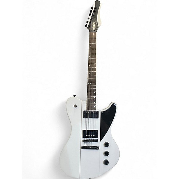 Used Schecter Guitar Research ultra Classic White Solid Body Electric Guitar