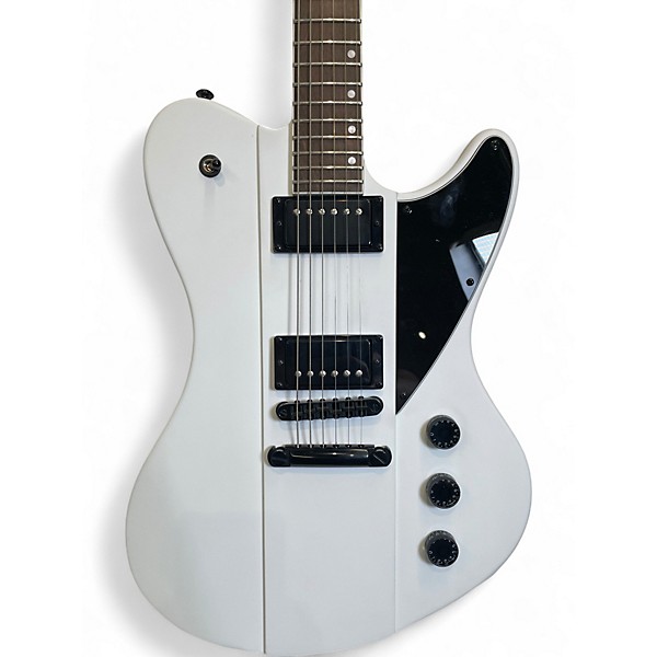 Used Schecter Guitar Research ultra Classic White Solid Body Electric Guitar