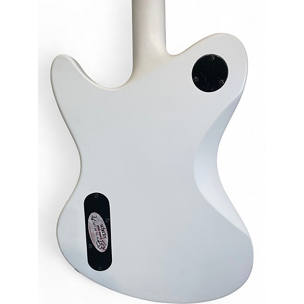 Used Schecter Guitar Research ultra Classic White Solid Body Electric Guitar