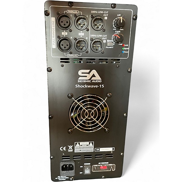Used Seismic Audio SHOCKWAVE-15 Powered Subwoofer