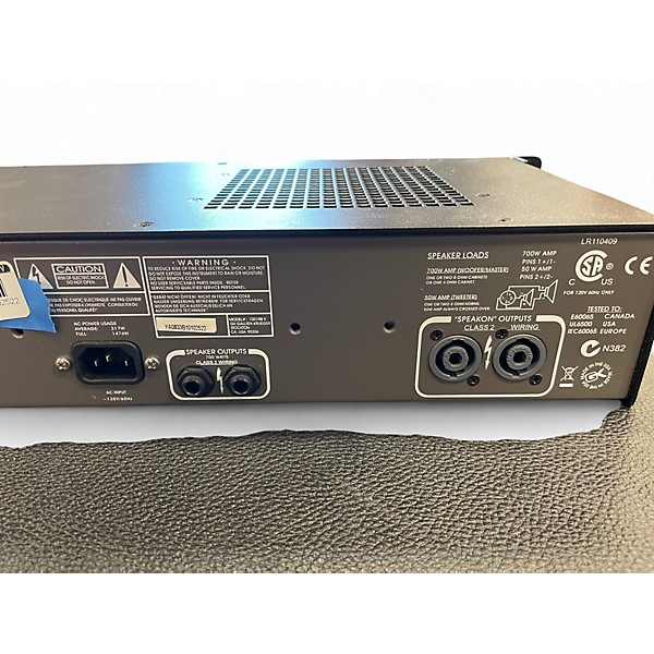 Used Gallien-Krueger 1001RB-II 700/50W Bass Amp Head