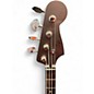 Used Fender Aerodyne Jazz Bass Metallic Gray Electric Bass Guitar