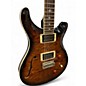 Used PRS CUSTOM SE 22 SEMI-HOLLOW BLACK GOLD SUN Hollow Body Electric Guitar
