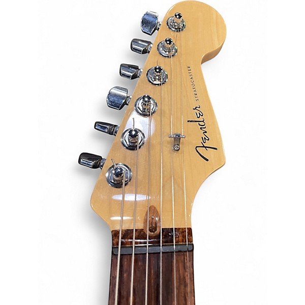 Used 2007 Fender American Deluxe Stratocaster HSS Sunburst Solid Body Electric Guitar