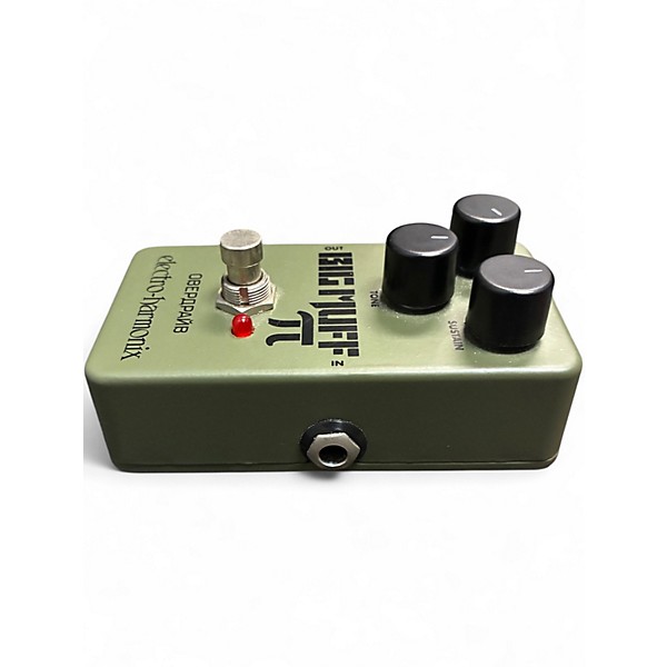 Used Electro-Harmonix Green Russian Big Muff Pi Fuzz Effect Pedal