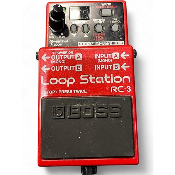Used BOSS RC3 Loop Station Pedal