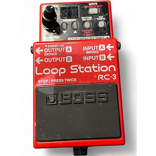 Used BOSS RC3 Loop Station Pedal