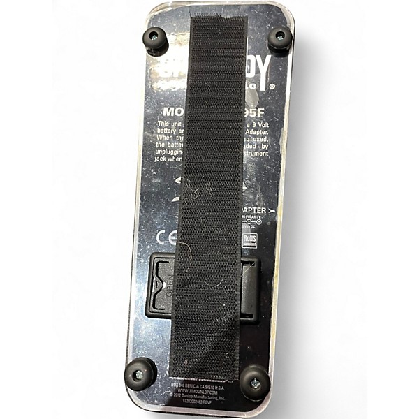 Used Dunlop GCB95F Crybaby Classic Wah With Fasel Inductor Effect Pedal