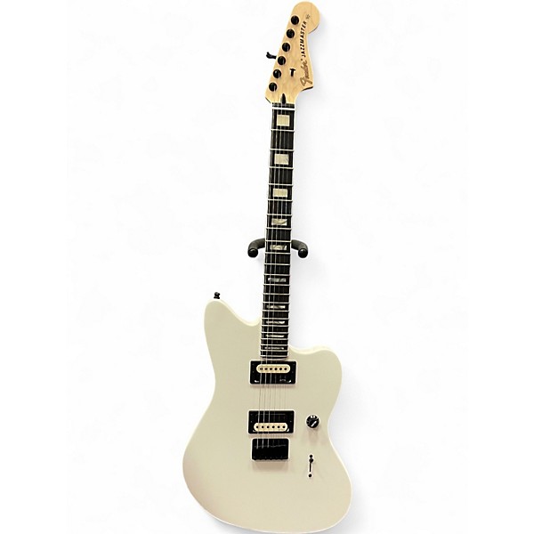 Used Fender Jim Root Signature Jazzmaster Polar White Solid Body Electric Guitar