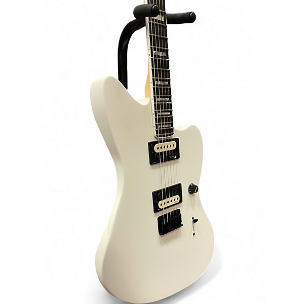 Used Fender Jim Root Signature Jazzmaster Polar White Solid Body Electric Guitar