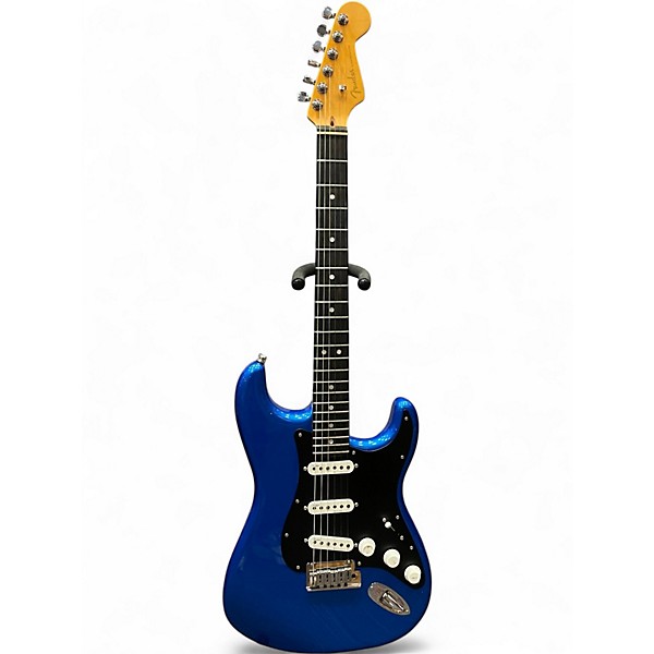 Used Fender American Ultra Stratocaster COBRA BLUE Solid Body Electric Guitar