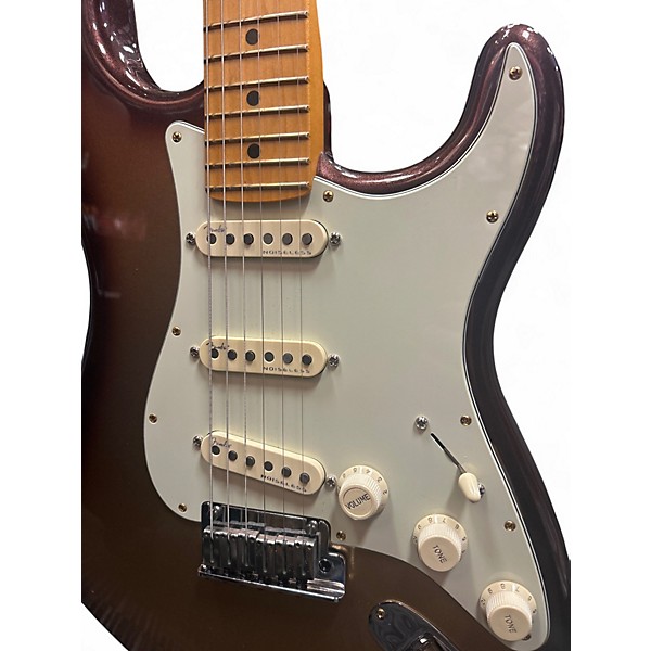 Used 2023 Fender American Ultra Stratocaster MOCHA BURST Solid Body Electric Guitar