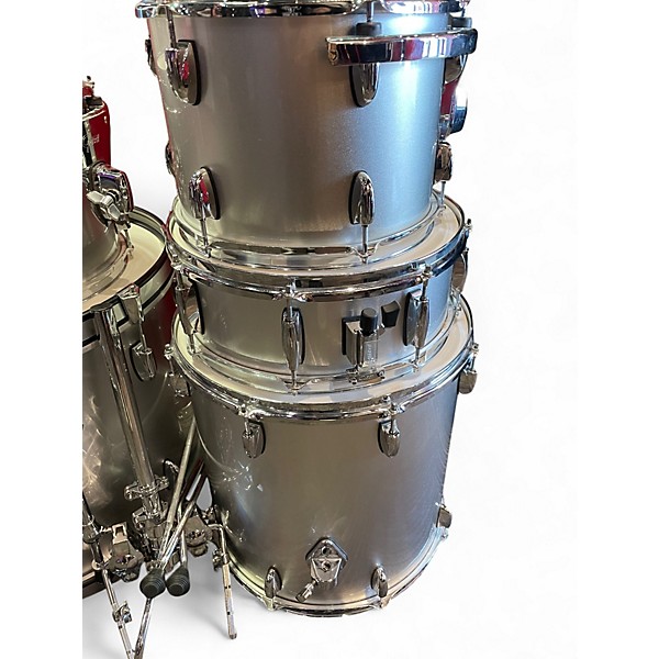 Used Gretsch Drums 5 Piece Catalina Silver Drum Kit