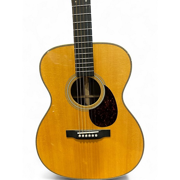 Used Martin OM28 Natural Acoustic Guitar