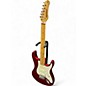 Used Samick S-style Candy Apple Red Solid Body Electric Guitar thumbnail
